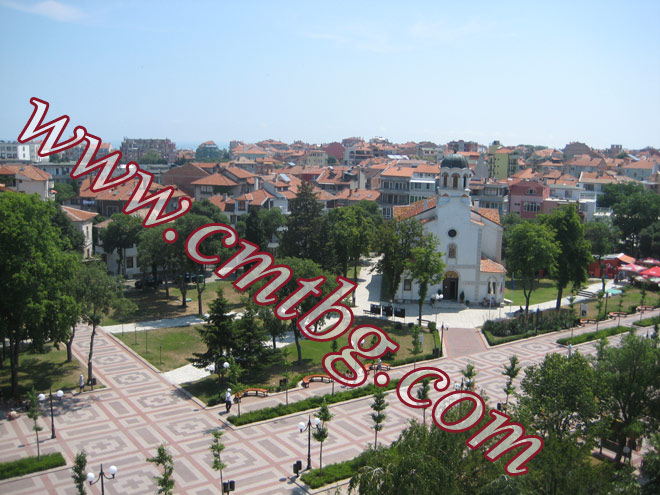 City center of Pomorie