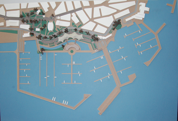 Project for indoor parking, and recreational area in the town of Pomorie